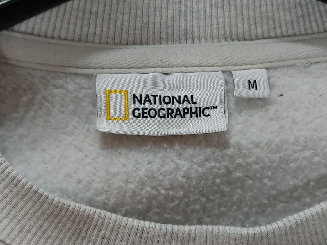 NATIONAL GEOGRAPHIC 내셔널 지오그래픽 사각로고 맨투맨 상품이미지8