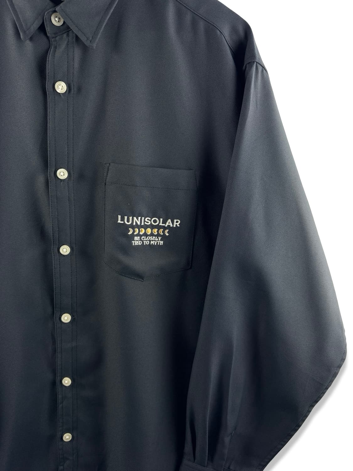 JPN LUNISOLAR 자수 그래픽 오버셔츠2697 상품이미지3