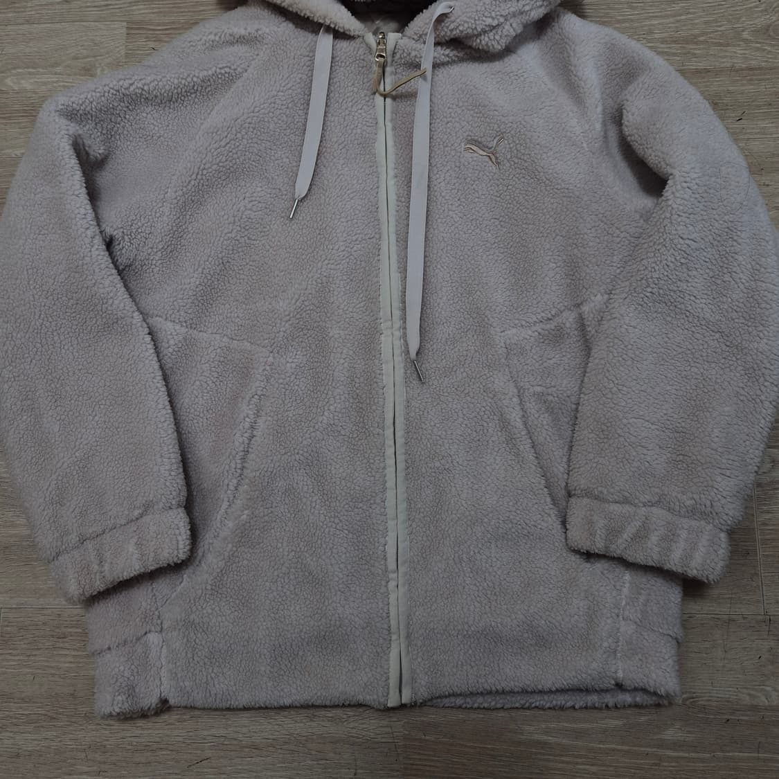 푸마 쉐르파 리버시블 후드 플리스 후리스 자켓 S(90) 상품이미지3