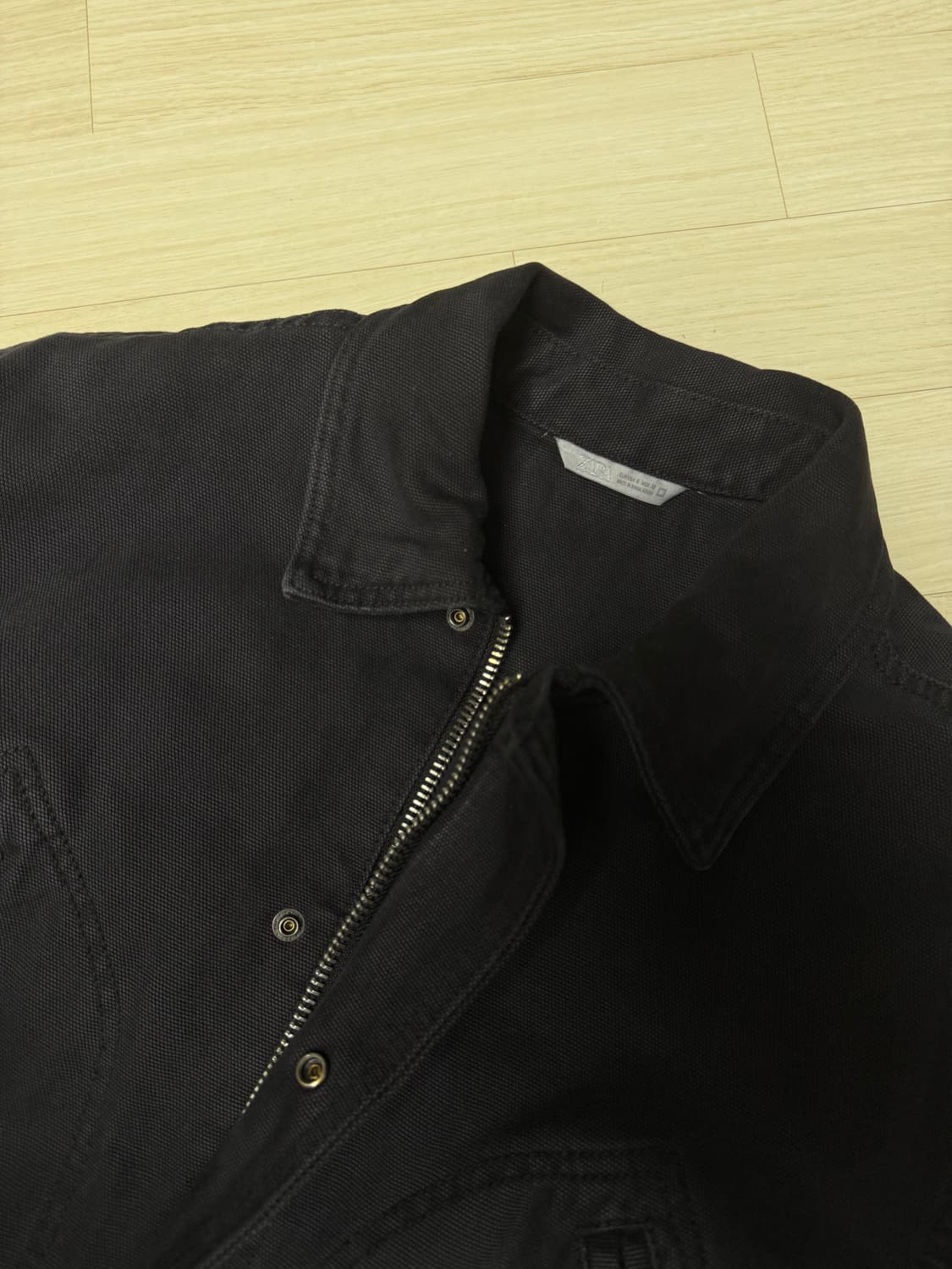 자라 가먼트다잉 워싱 포켓 자켓 상품이미지5