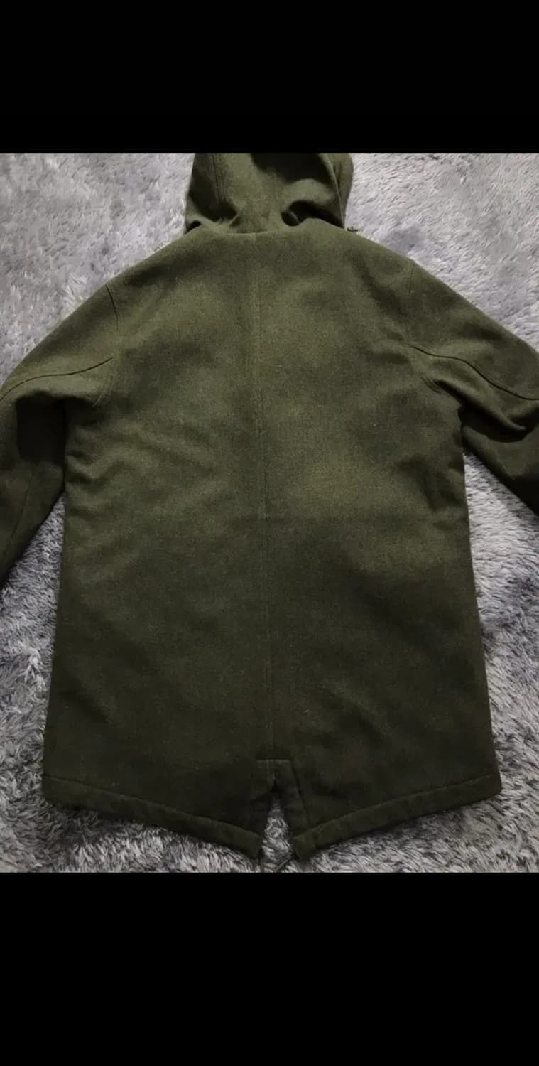 [[L, A급]# 프레드페리(PREDPERRY) 피쉬테일 울 야상 자켓 상품이미지3