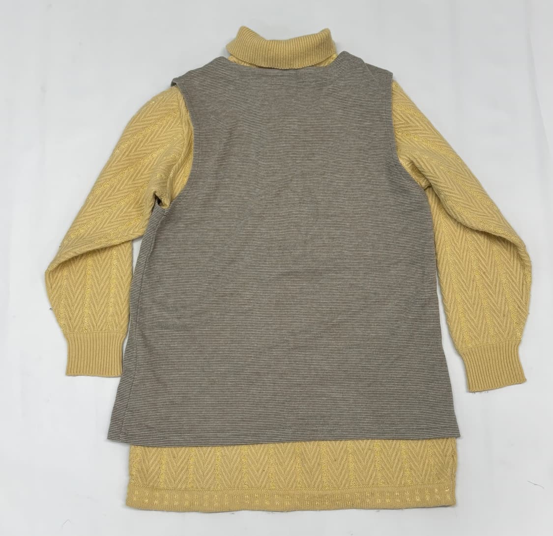 💛사와코의 러블리 코디세트💛 러블리 그런지 교복 니트 베스트 스커트 상품이미지4