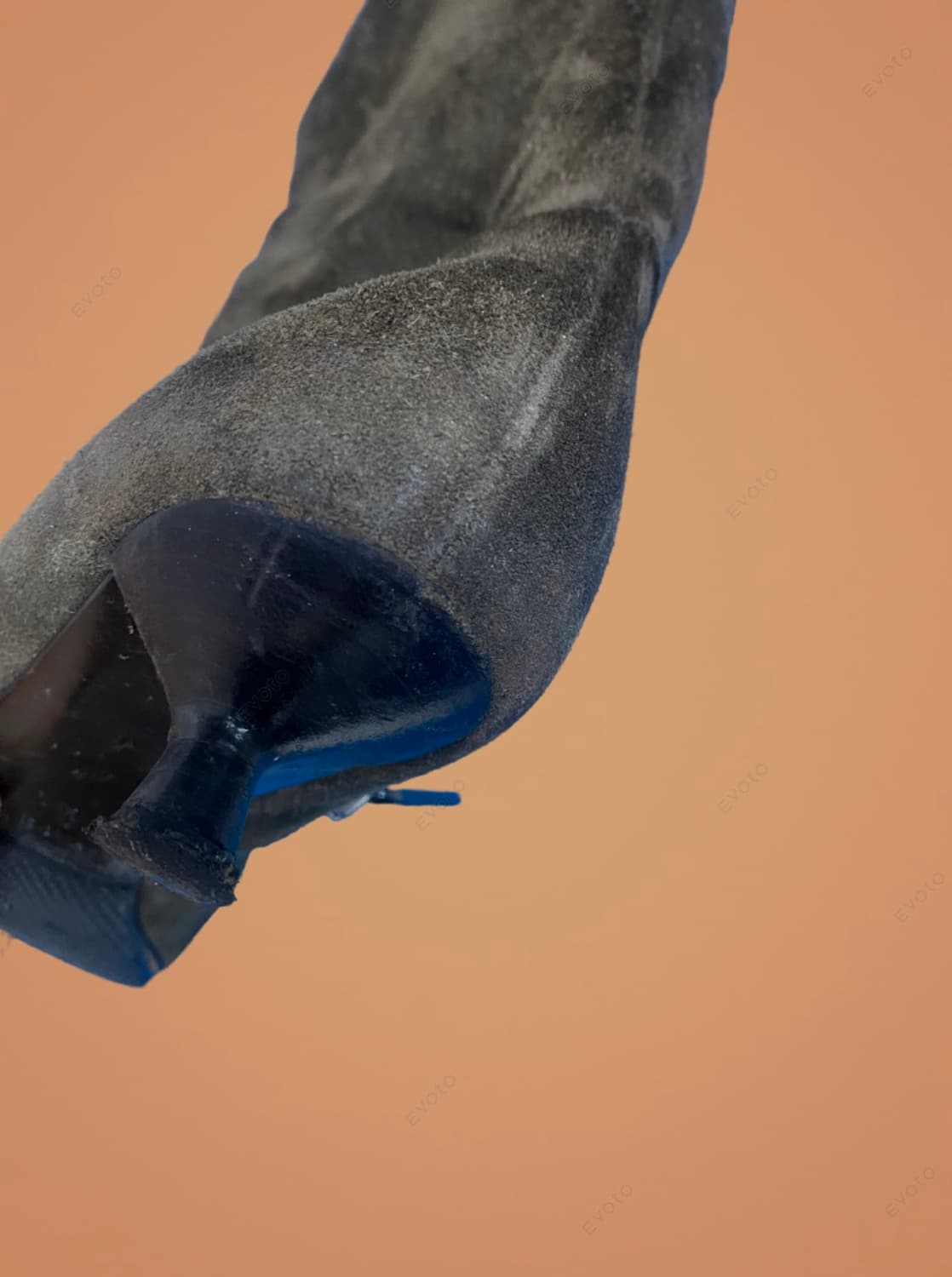 [정품/37.5] 펜디(FENDI) 사선 커팅 키튼힐 부츠 상품이미지6