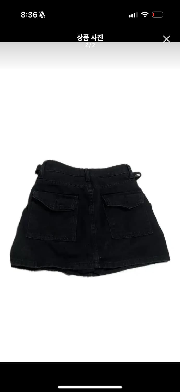 오디너리 홀리데이 미니 카고 스커트  상품이미지2