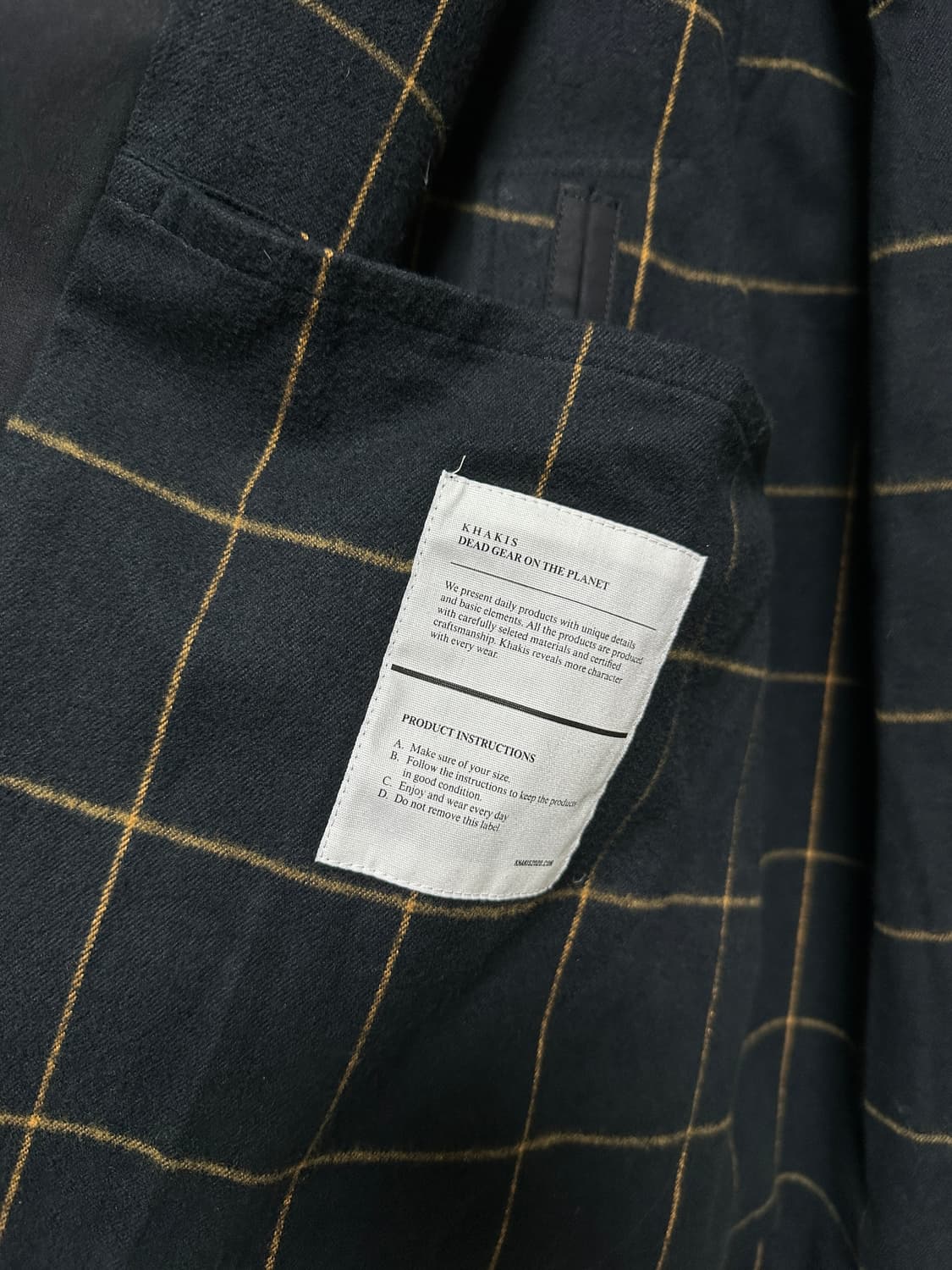 카키스 로버코트 상품이미지4