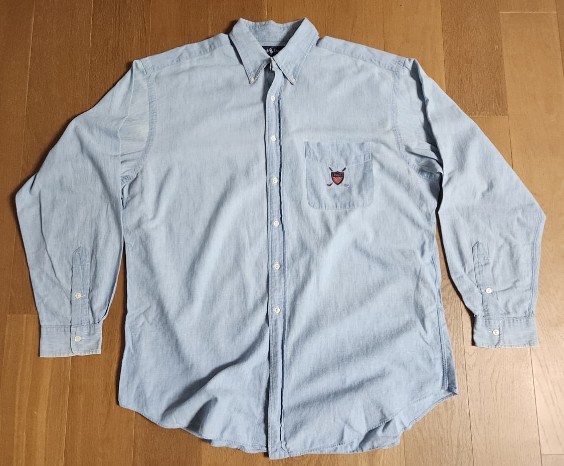 폴로 랄프로렌 샴브레이 데님셔츠(L) 상품이미지1