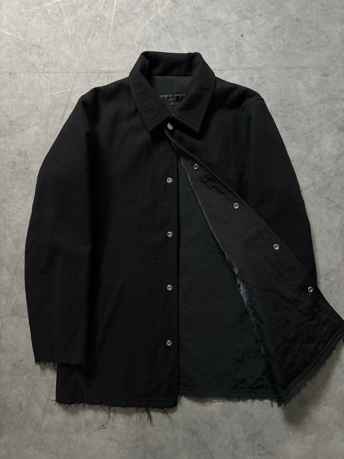 Comme des Garcons  homme 꼼데가르송 옴므 블랙 리버시 상품이미지3
