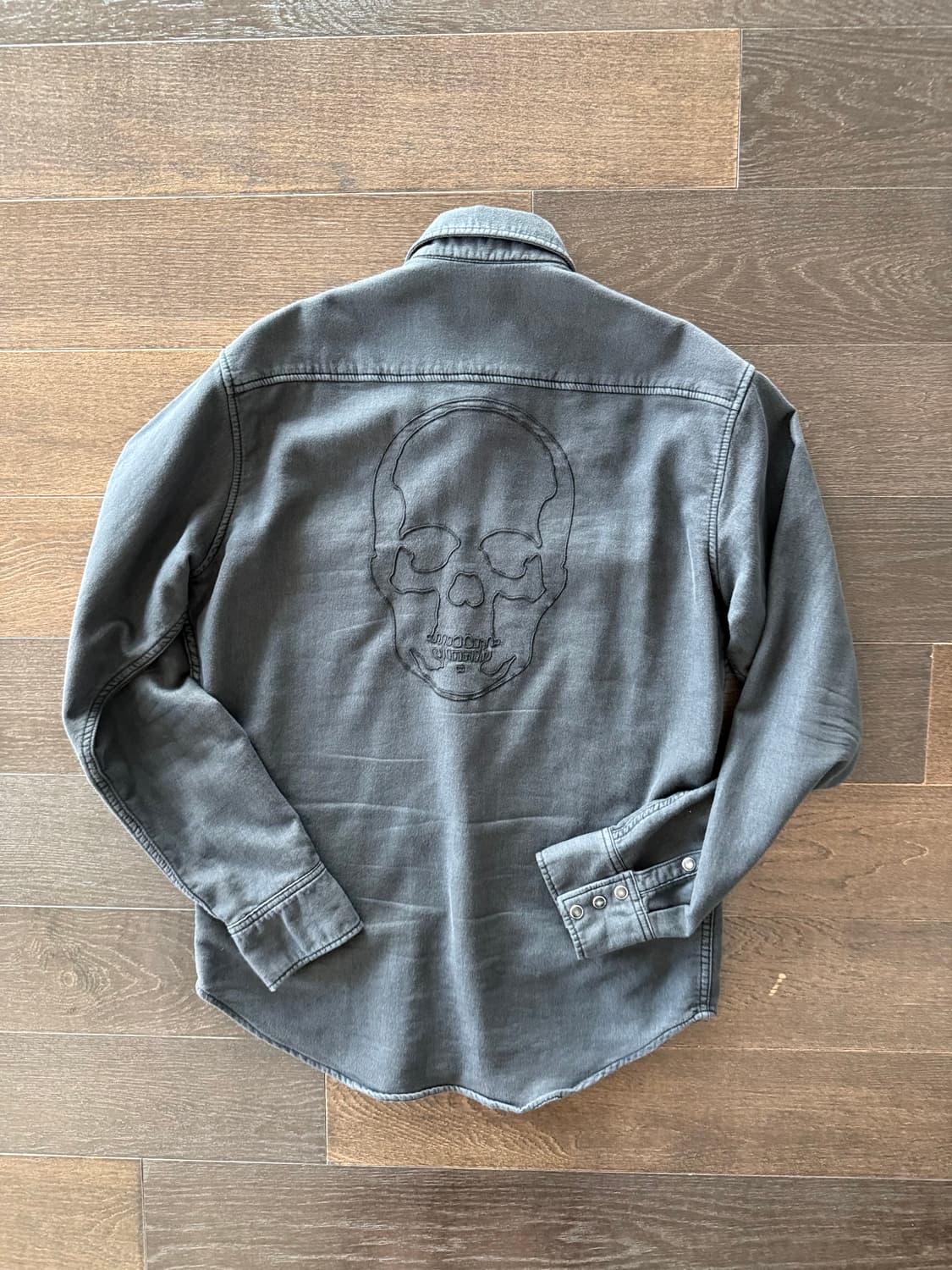 [s]Lucien Pellat-Finet 웨스턴 셔츠 <등:스컬 자수> 상품이미지5