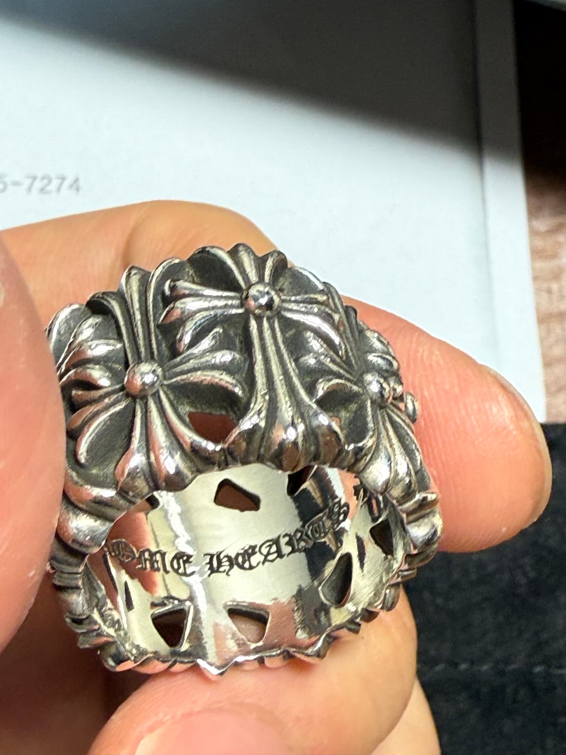 크롬하츠 세메터리링 us11 판매합니다 상품이미지4