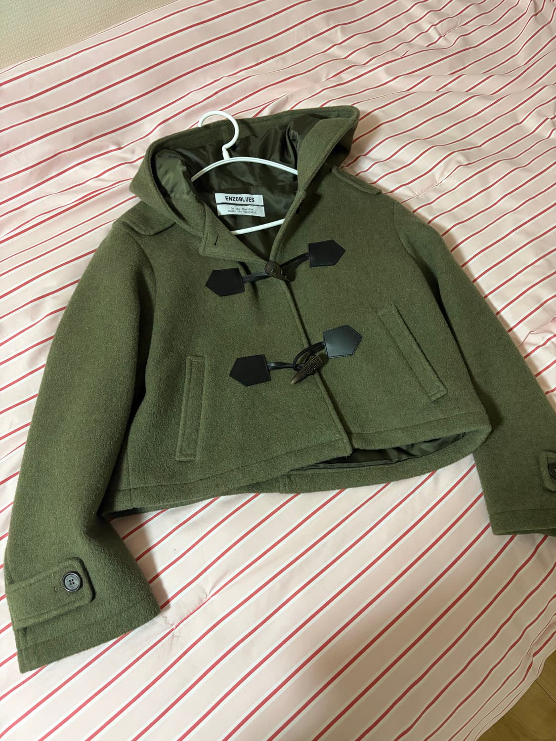 엔조블루스 숏 더플코트 상품이미지2