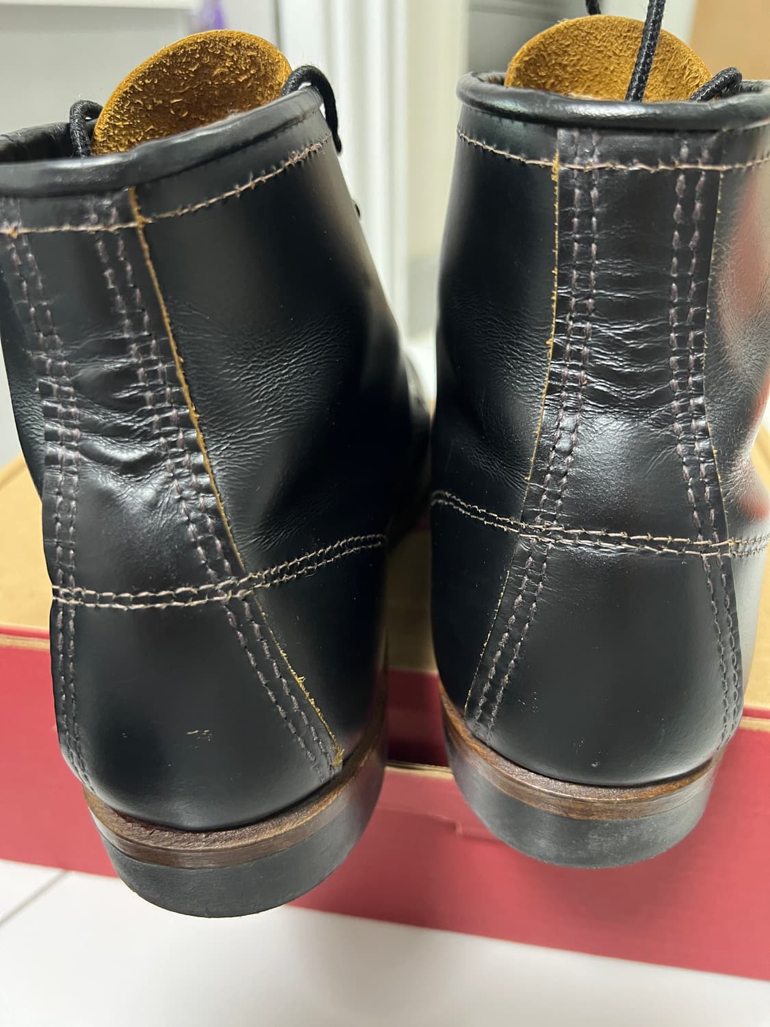 택포53) 레드윙 벡맨 플랫박스 9060 8D 260사이즈 풀박스 상품이미지5