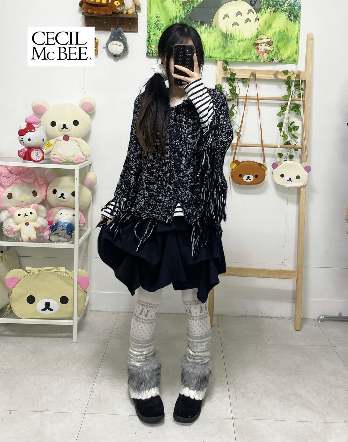 ꒰ঌ 세실맥비 케이프 깜냥이 세트 ໒꒱ 상품이미지1