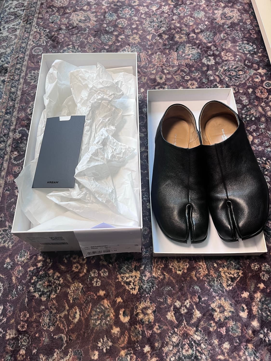 마르지엘라 슬립온 타비 슈즈 블랙(42) 상품이미지4