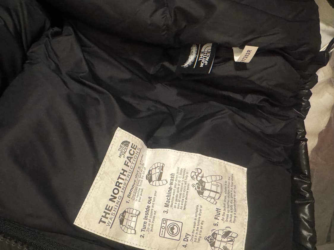 노스페이스 블랙 패딩 눕시 *새상품 상품이미지3