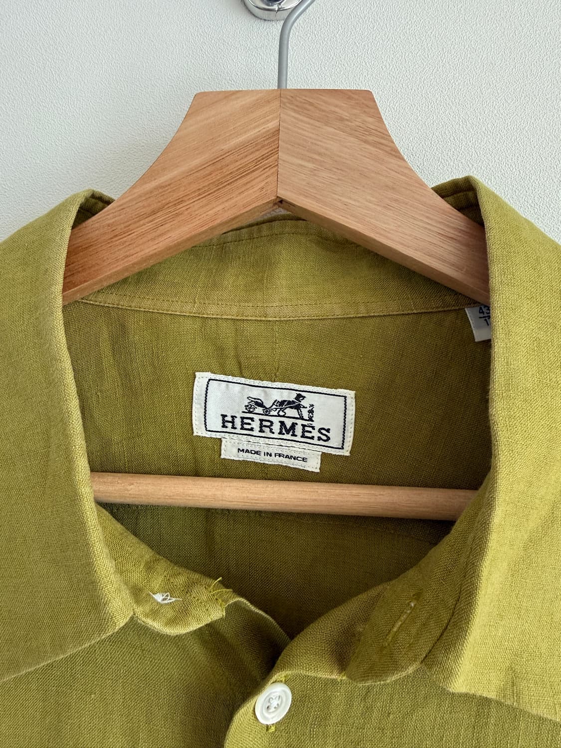 에르메스(HERMES) 린넨 셔츠(FRANCE) 상품이미지8