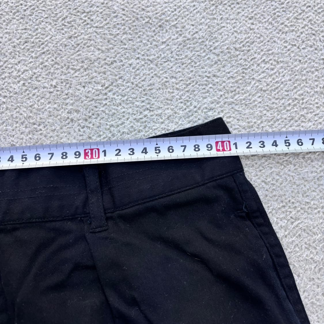 L 매스노운 남성 블랙 와이드 카고 팬츠 0602E 상품이미지6