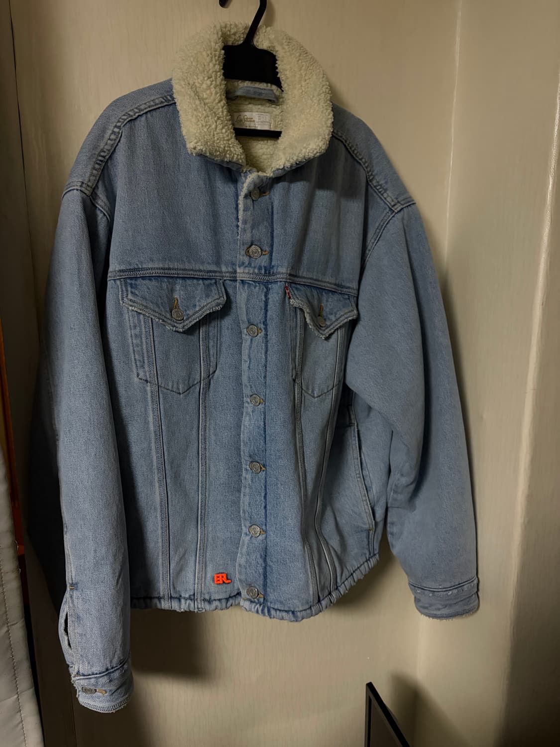 ERL X 리바이스 / 쉐르파 데님자켓 / L 상품이미지6