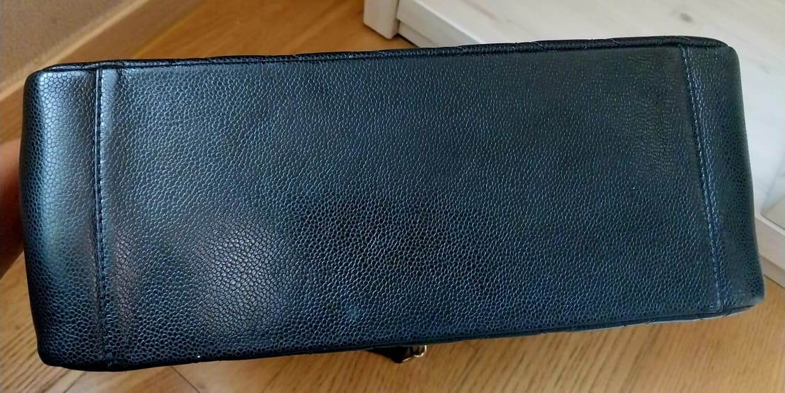 샤넬 캐비어 그랜드샤핑 숄더백 금장 상품이미지4