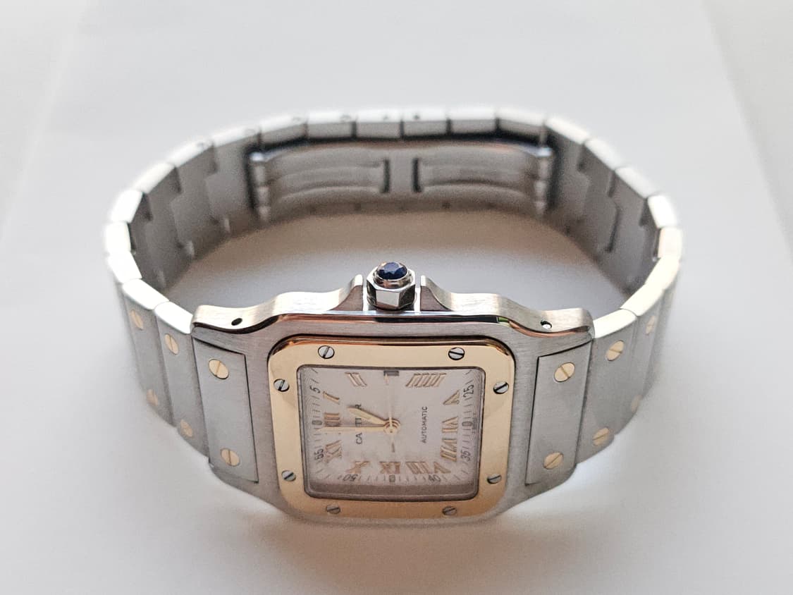 까르띠에 산토스 갈베 라지 18k콤비 오토메틱 (산토스 갈베 20주년 리 상품이미지3