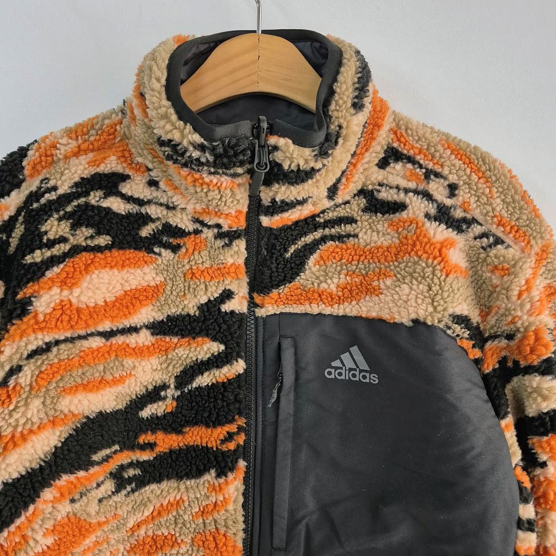 아디다스 리버시블 양면 쉐르파 플리스자켓 사이즈 S 상품이미지2