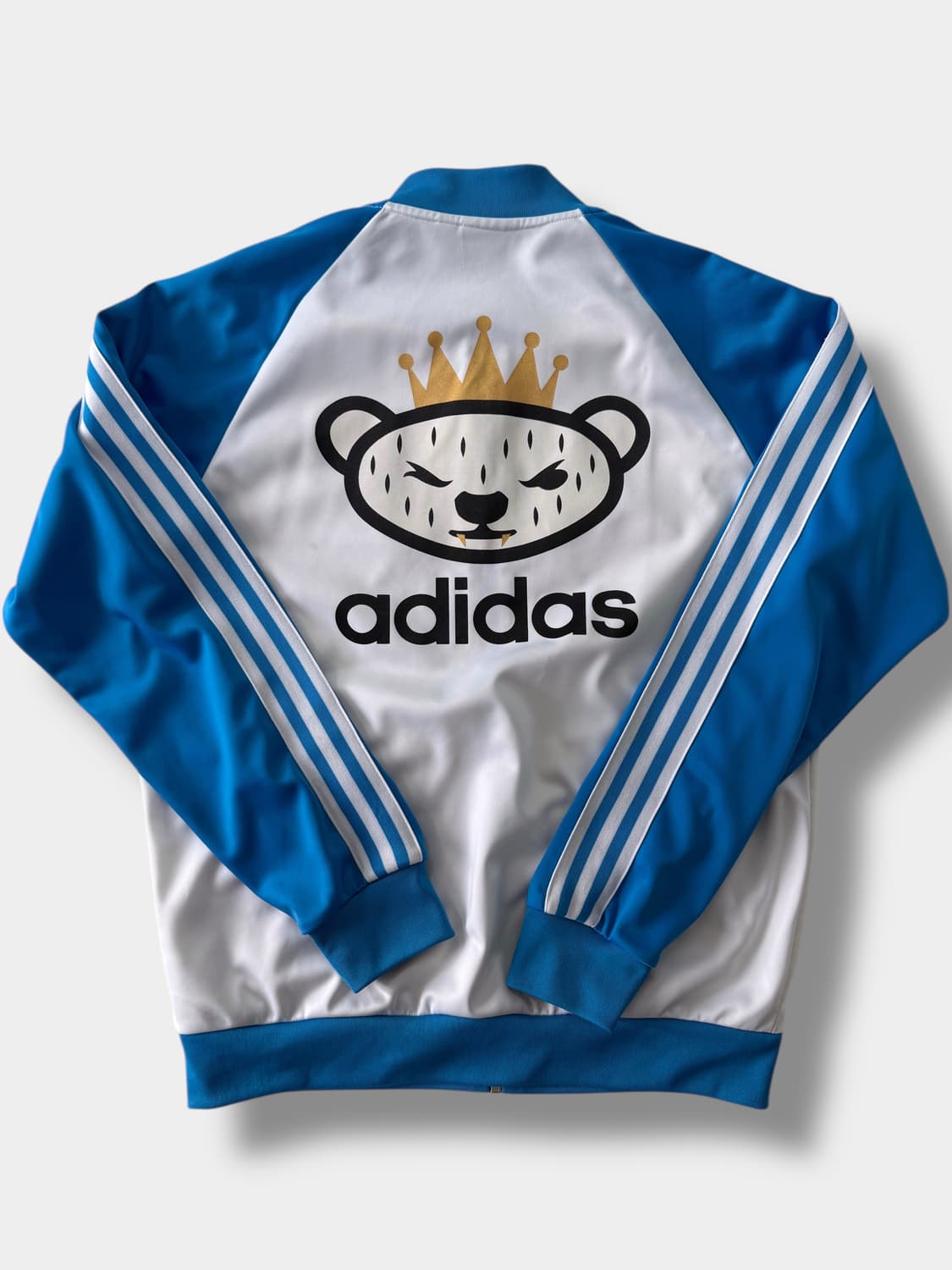 아디다스 루즈핏 흰 파 니고베어 파이어버드 트랙 져지 상품이미지2