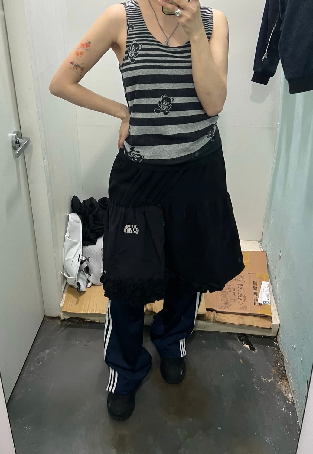 히스테릭글래머 빈티지 니트 나시 상품이미지1