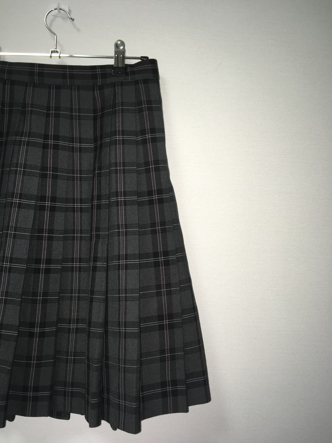 check midi skirt 상품이미지3