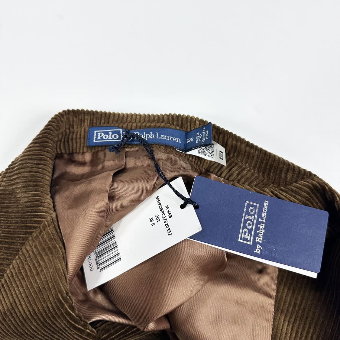 폴로 랄프로렌 클래식 코듀로이 투버튼 블레이져 자켓 38R 상품이미지7