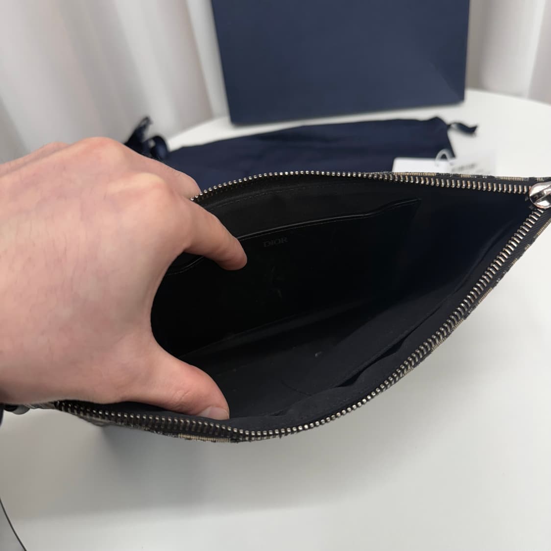 [풀박스] 디올 오블리크 A5 클러치백 상품이미지5