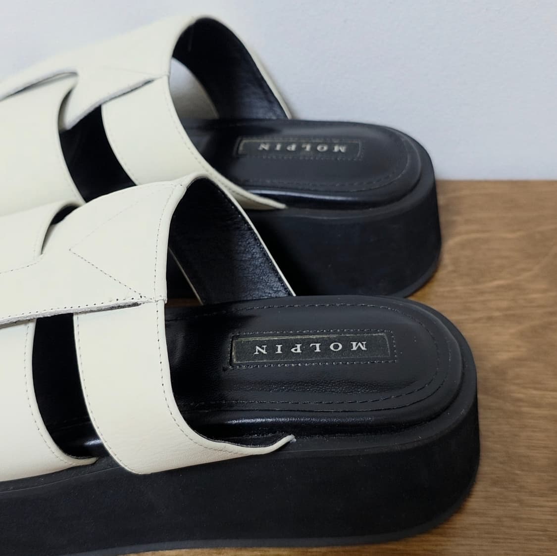 MOLPIN 몰핀 피셔맨 플랫폼 뮬 상품이미지4