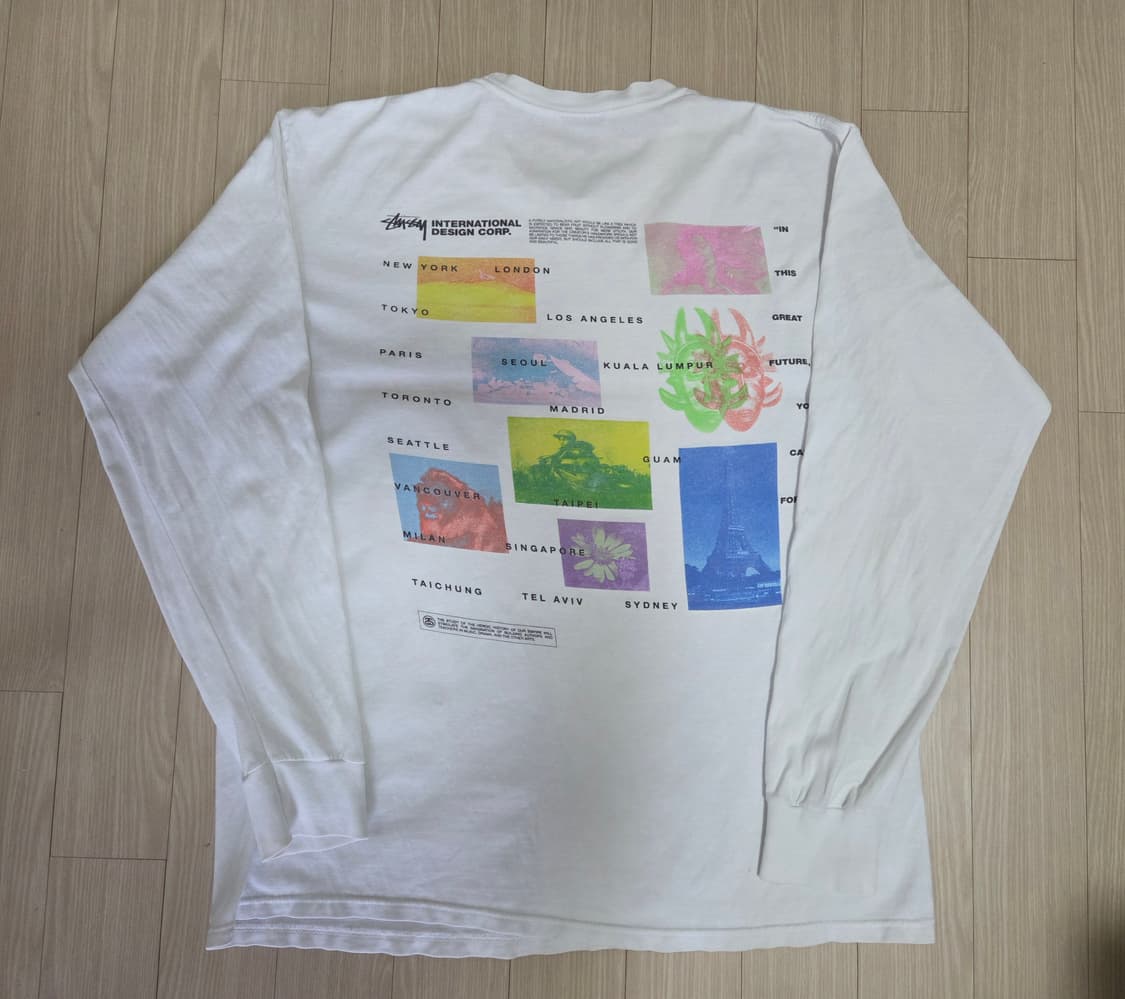 스투시 그레이트 퓨쳐 롱 슬리브 상품이미지1