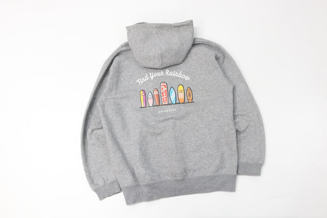 ICHI NO YUME 이치노유메 빈티지 서프 그래픽 기모 후드티 (L) 상품이미지2