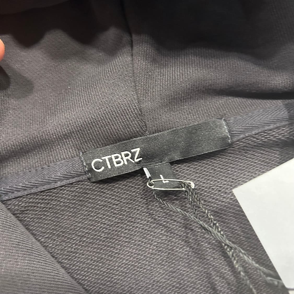 [L] CTBRZ 시티브리즈 더블 지퍼 후드집업 새상품 A933 상품이미지10