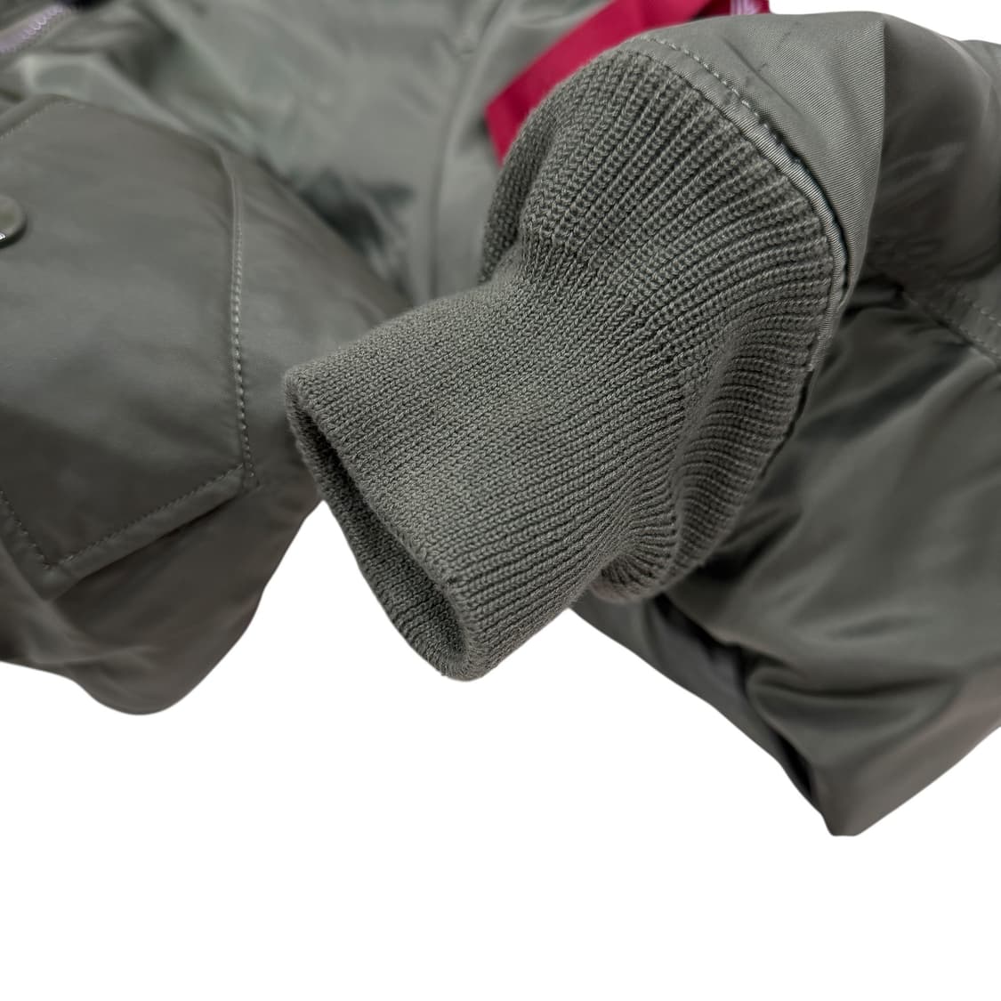 알파인더스토리 X 아리아나그란데 MA-1 봄버 자켓 카키 XS 상품이미지9