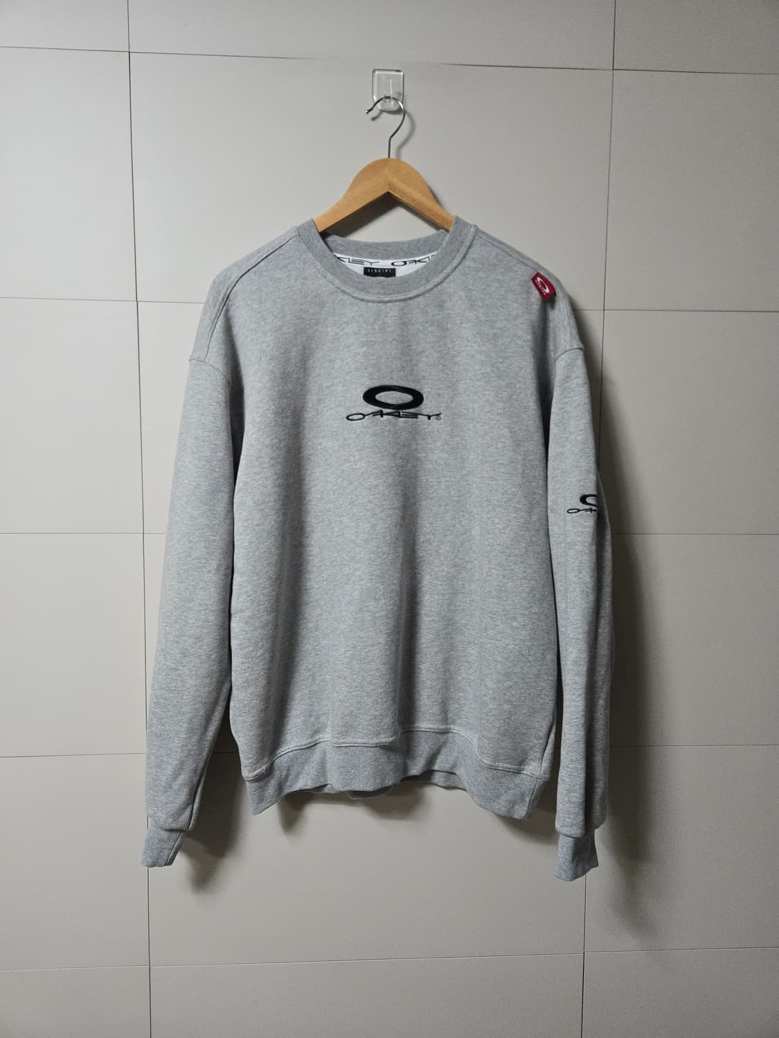 오클리 USA 아카이브 스웻 기모 맨투맨 표기 미국 L 국내 XL 상품이미지1