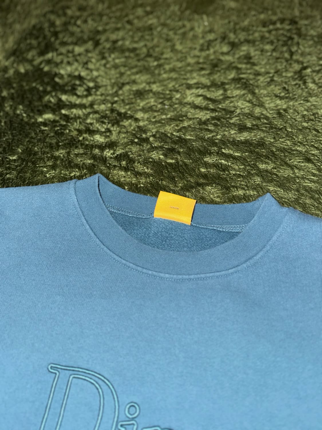 [L] DIME 다임 아웃라인 엠브로이더리 로고 스웻셔츠 틸 상품이미지4