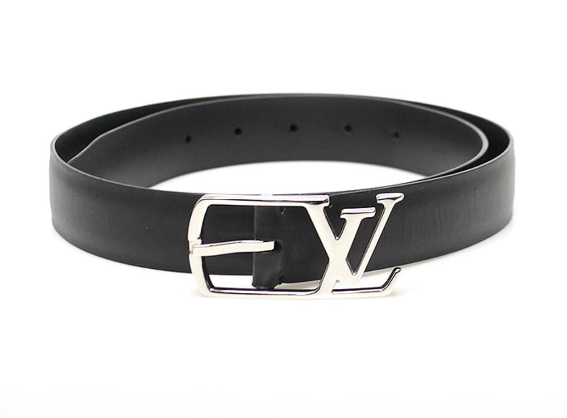 루이비통 블랙 레더 네오그램 30mm벨트 상품이미지1