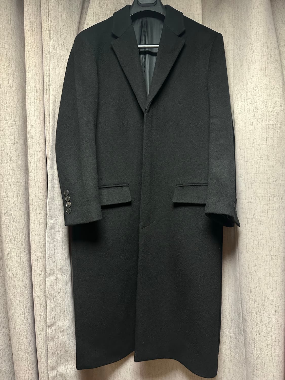 마마가리 / 히든싱글 롱 코트 / 46사이즈 상품이미지1