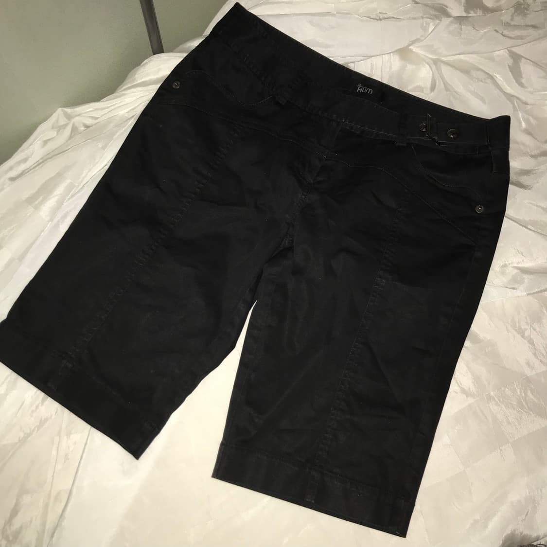 Vintage 프레피 로우 5부 카프리 팬츠 상품이미지2