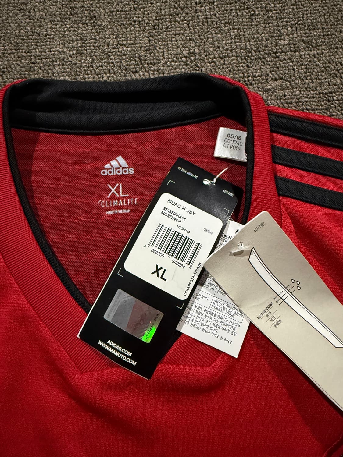 Adidas Man united Jersey 맨체스터 유나이티드 유니폼 상품이미지2