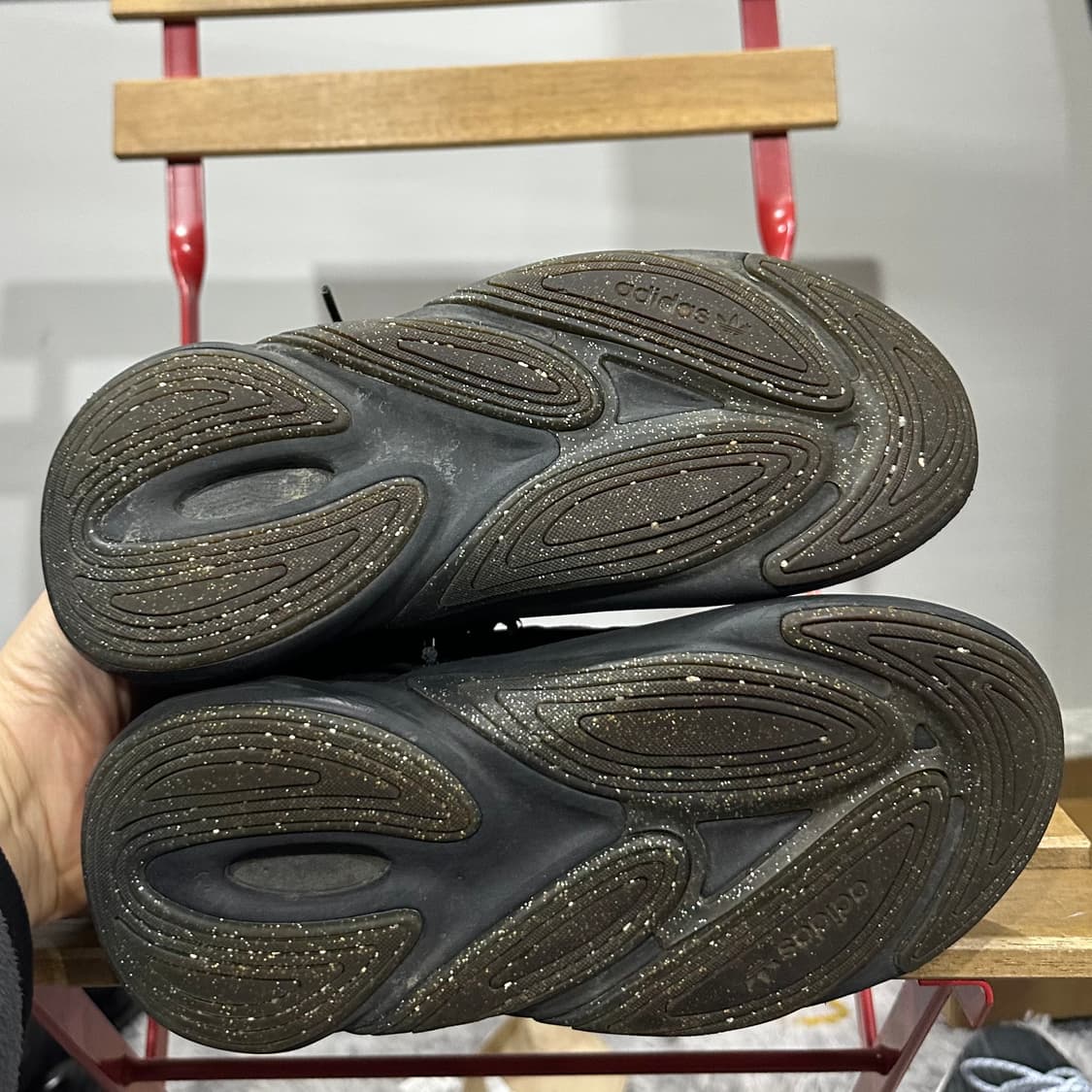 225) 아디다스 운동화 여성 여자 신발 오젤리아 코어 블랙 상품이미지6