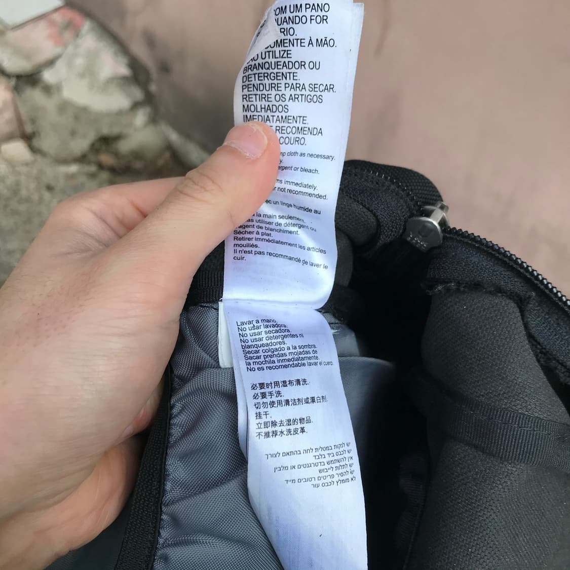 잔스포츠 데일리 검정가방 상품이미지6