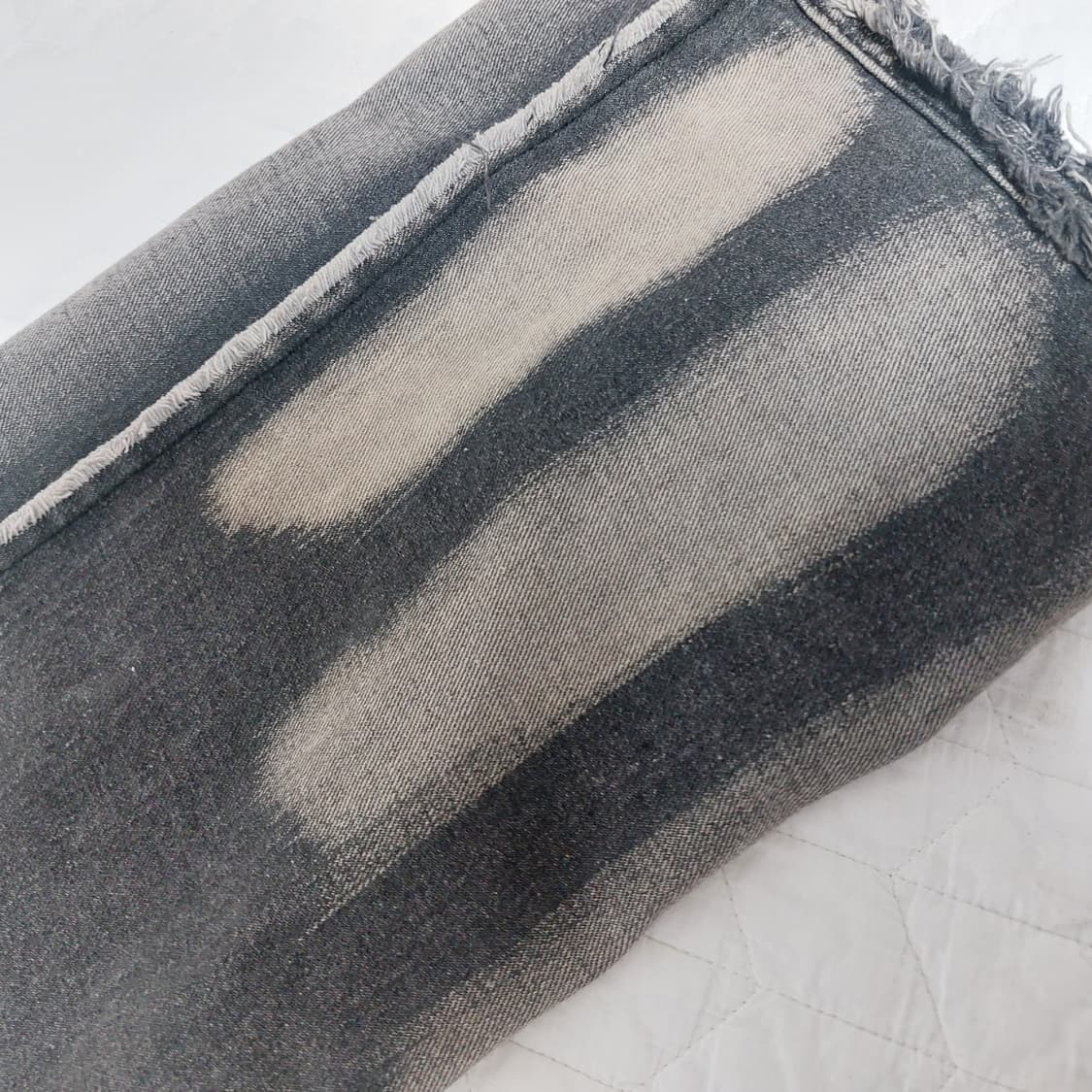 펑크 그런지 데님 와이드팬츠 상품이미지5