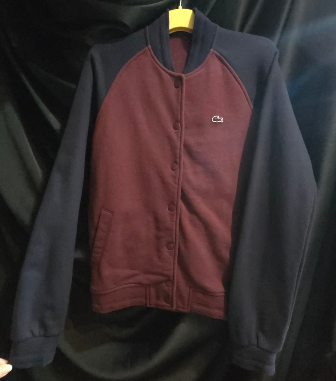 라코스테 여성 배색 바시티 자켓 상품이미지2