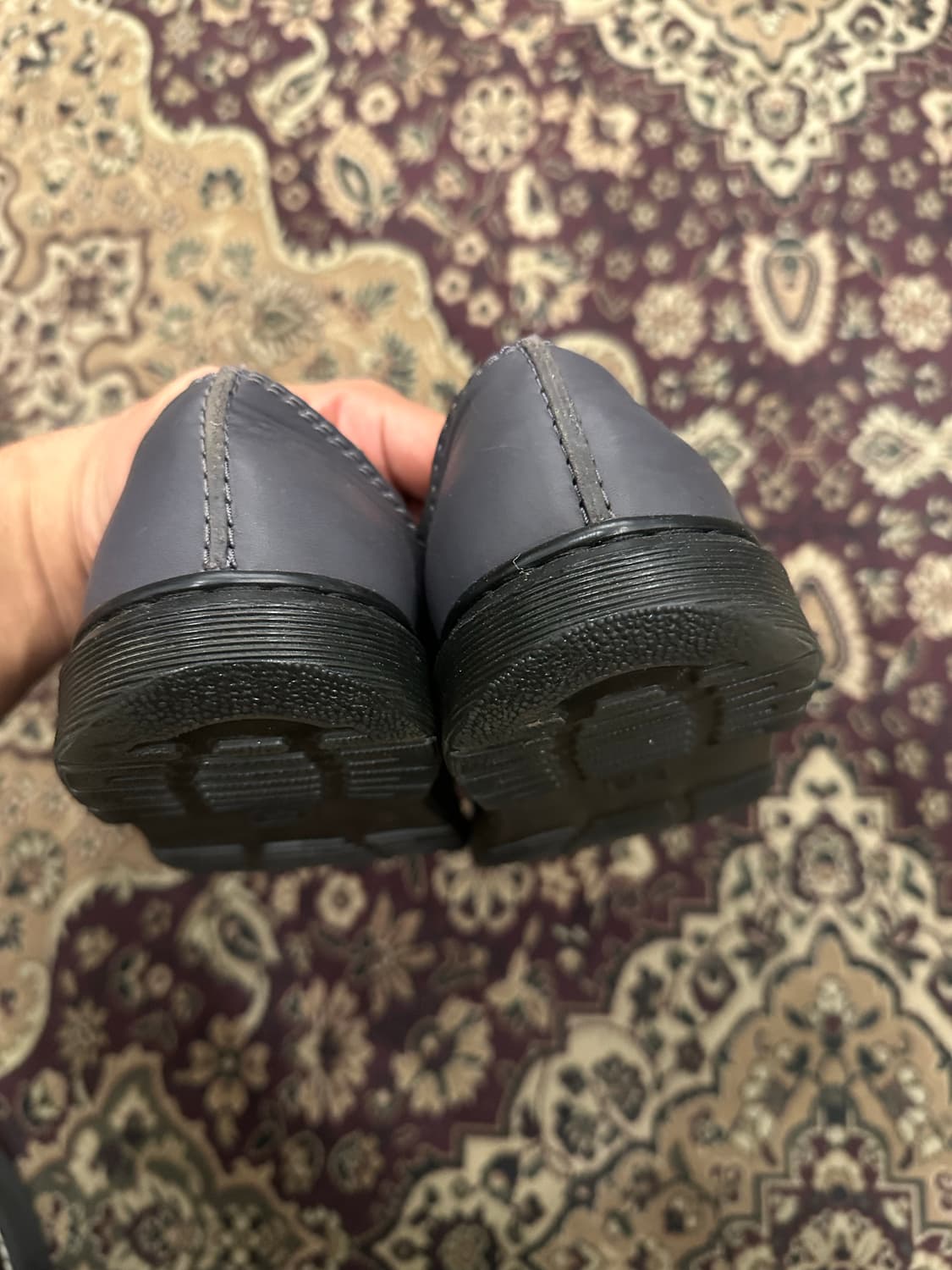 UK7)닥터마틴 패트리샤 메탈릭 그레이 상품이미지2