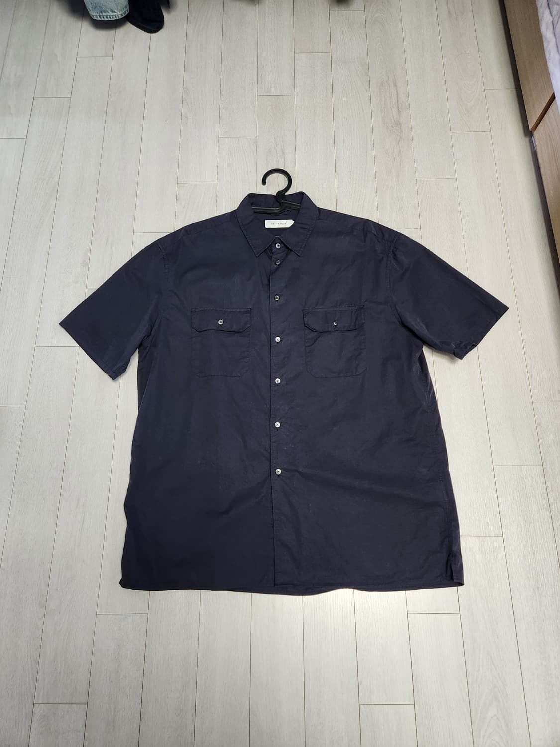 유니온블루 TWO POCKET SUNDAY SHIRT [NAVY] XL 상품이미지1