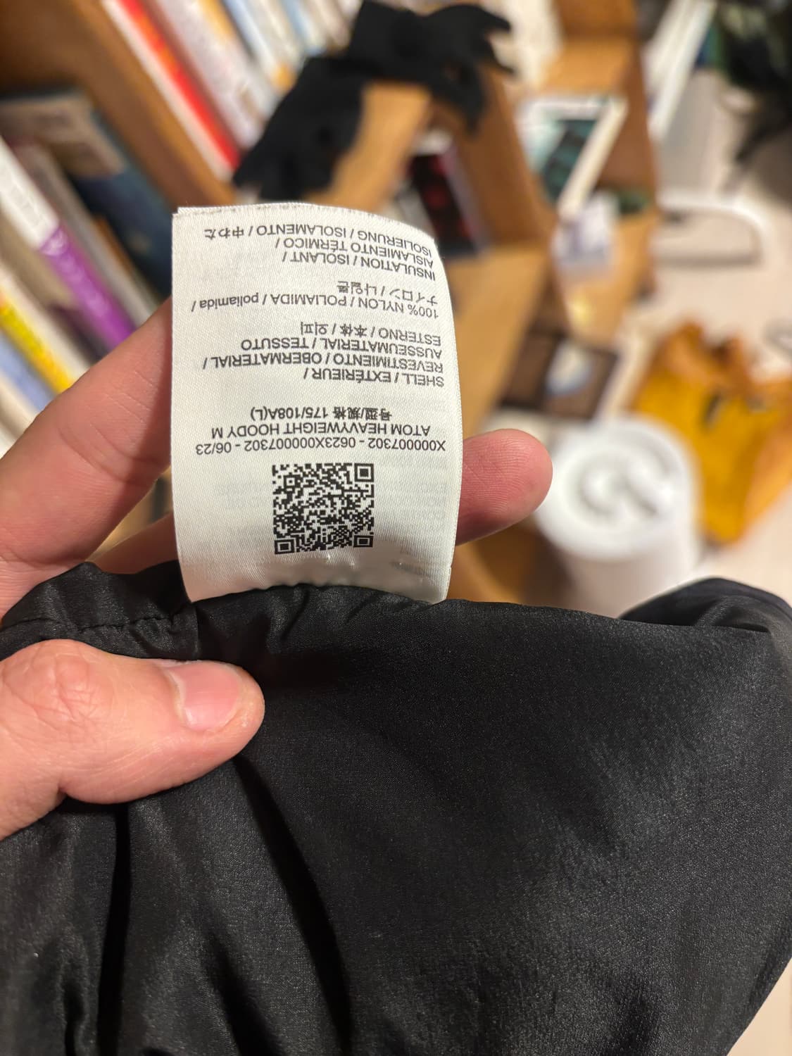 아크테릭스 아톰후디 블랙 상품이미지4