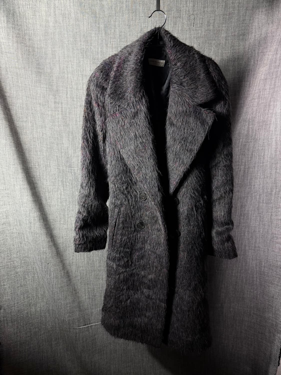 드리스반노튼 모헤어 코트 상품이미지2