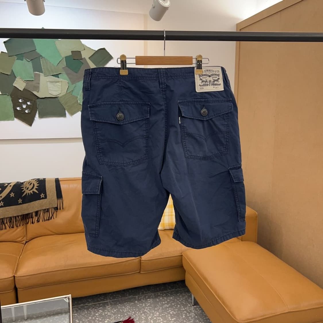 리바이스 329 빈티지 카고팬츠 반바지 34인치 C04542  상품이미지2
