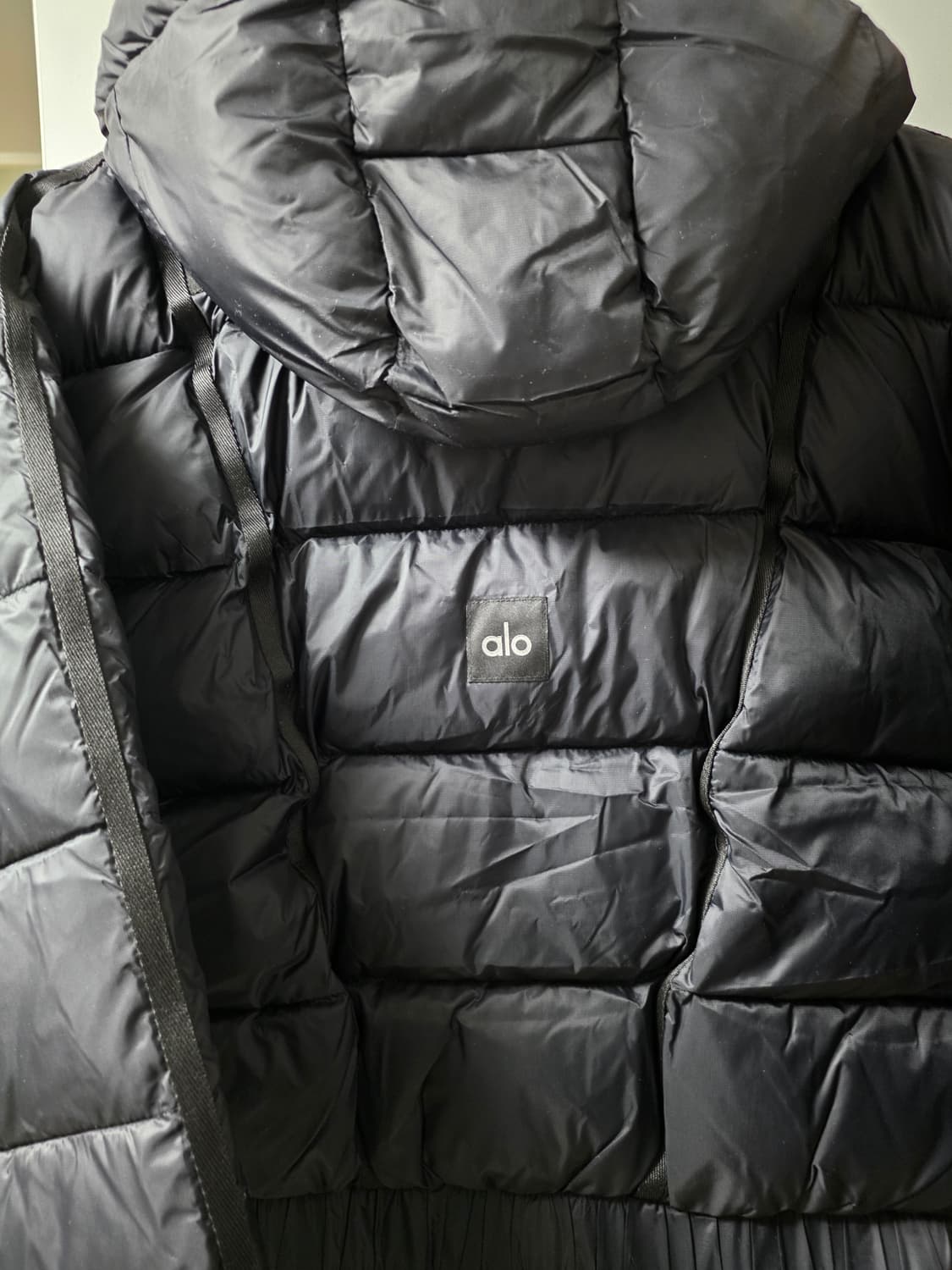 알로 블랙 숏패딩 점퍼 상품이미지3